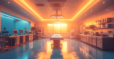 Healthcare operating theatre blog card