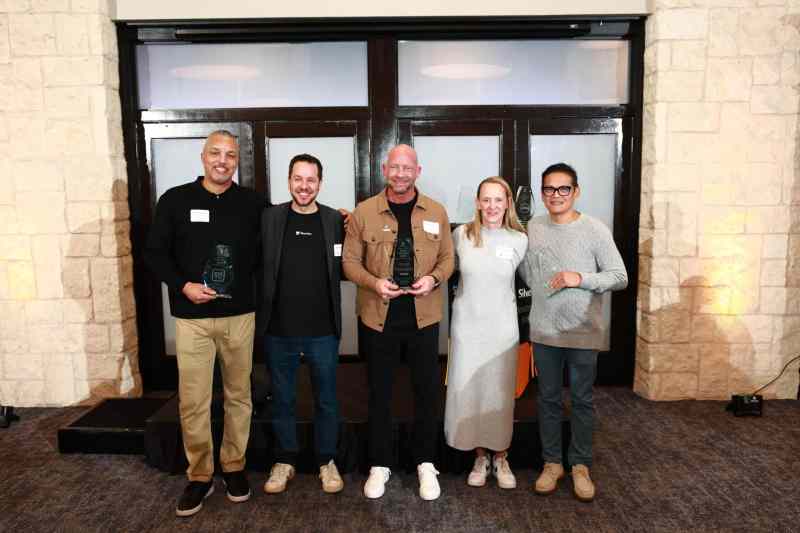 Group photo with winners